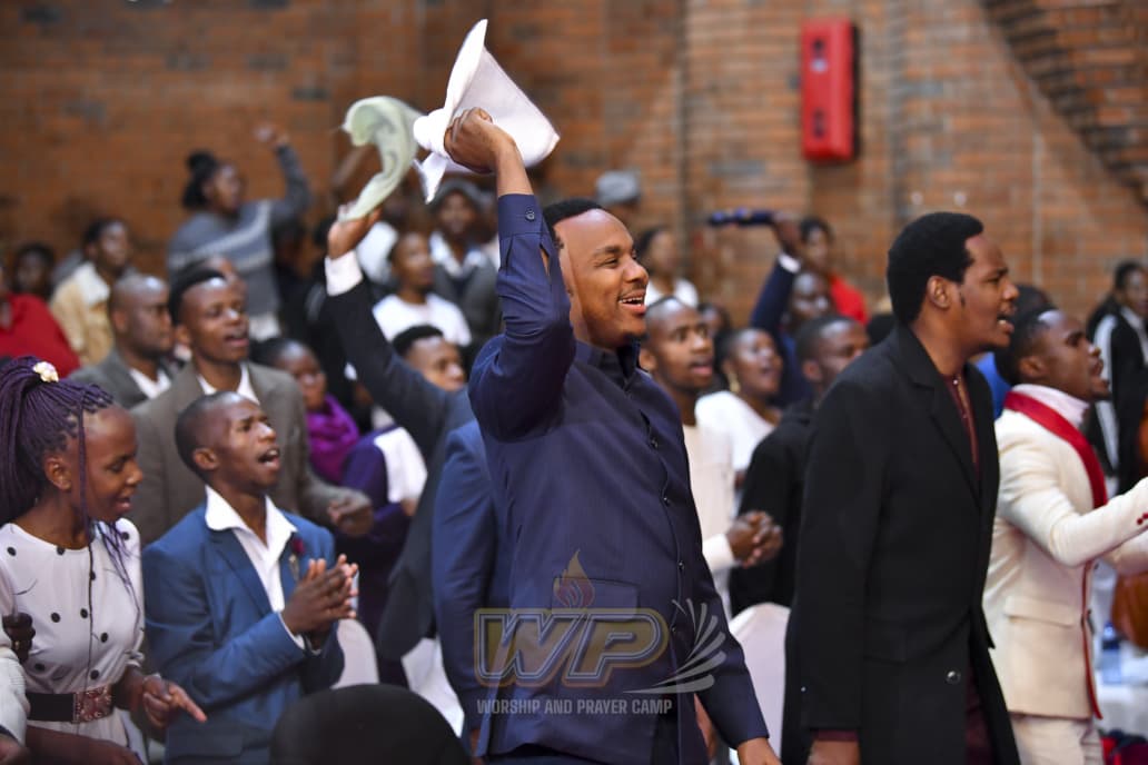 Worship and Prayer Camp altar moment